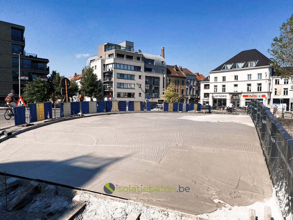 licht gewicht schuimbeton sint-jorisbrug gent