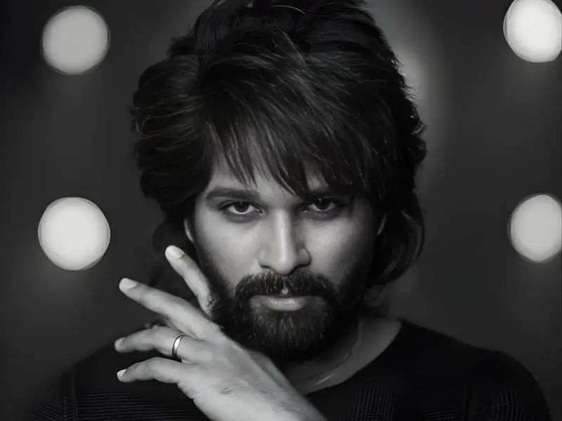 Allu Arjun.Moviie promotion Pushpa 2 by The Kabir Company