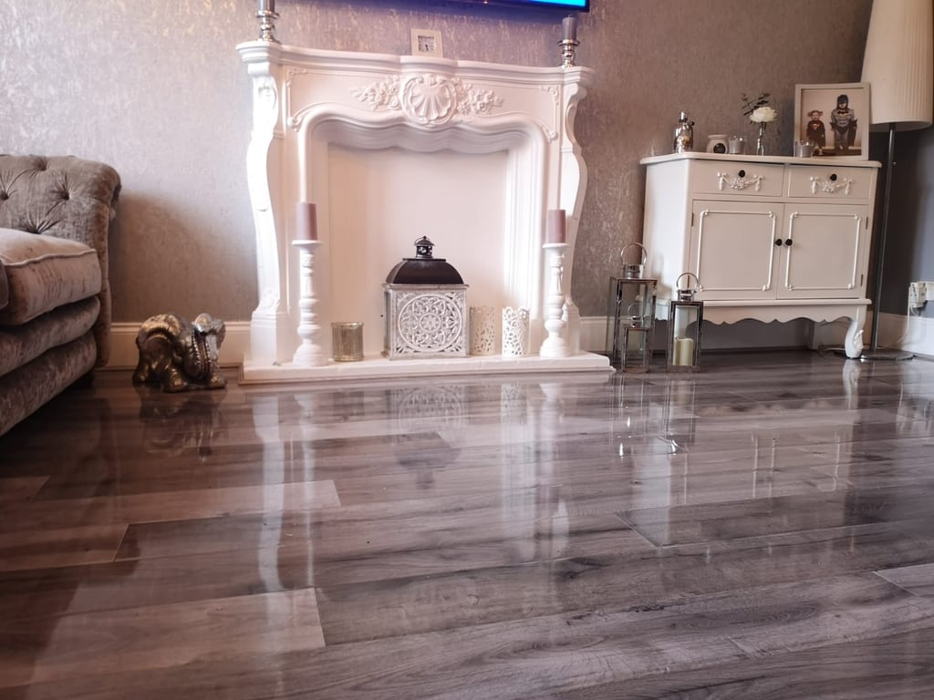 Laminate flooring installed in Stratford by Pro Fittings Ltd