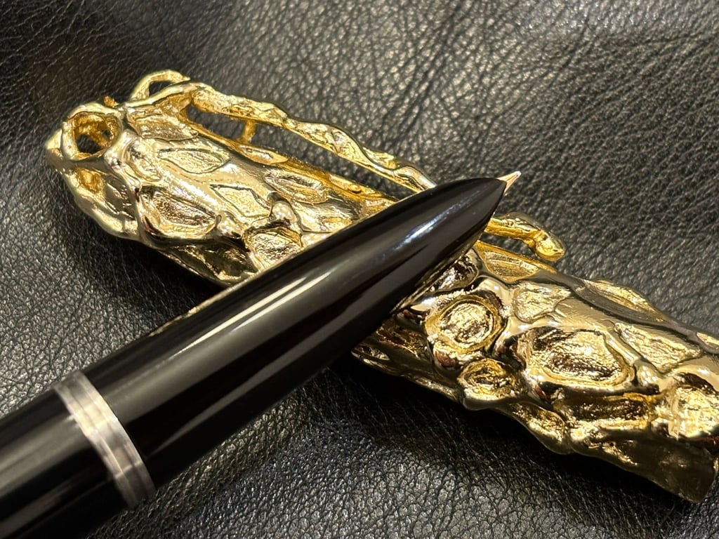 High end collection of custom modern and vintage fountain pens on sale