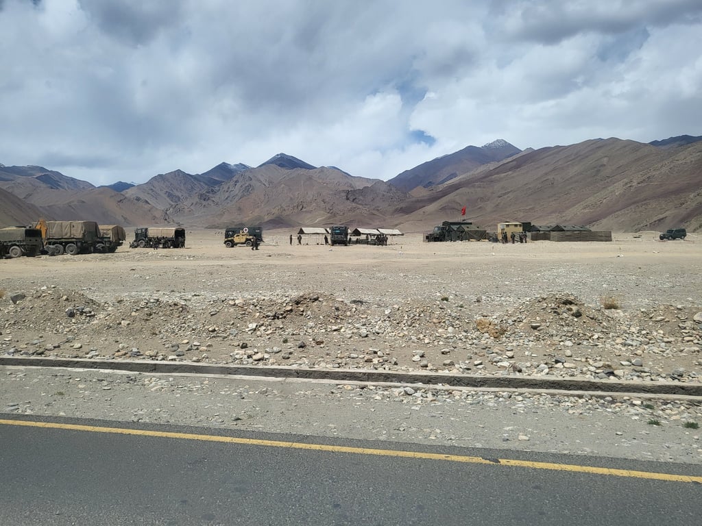 On our way back from Rezang La