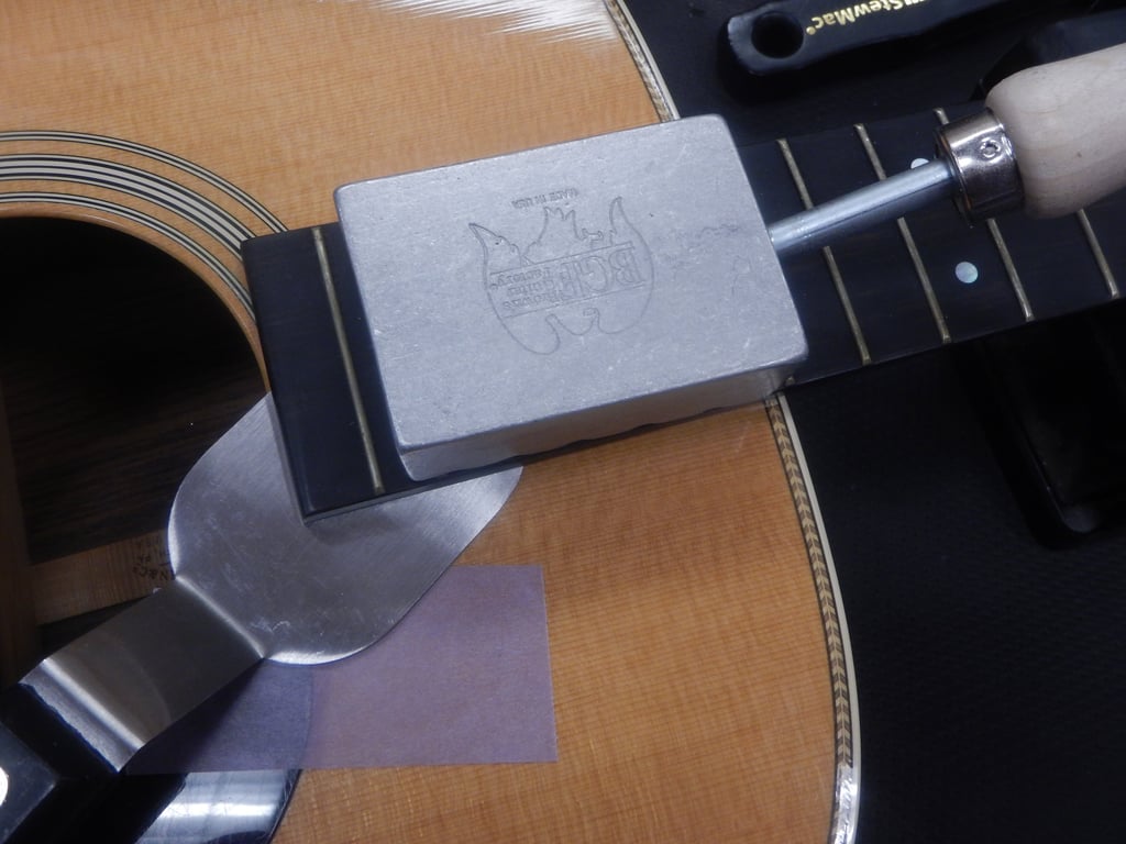 guitar repair - neck reset