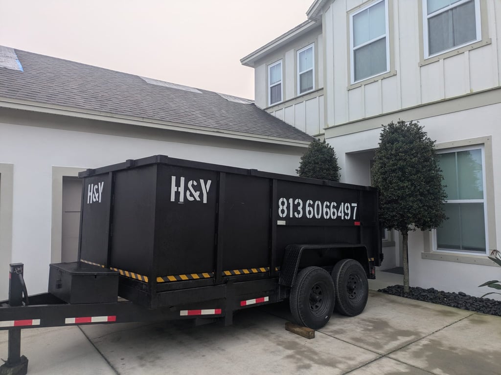 7x14 Dumpster Trailer Rental Tampa