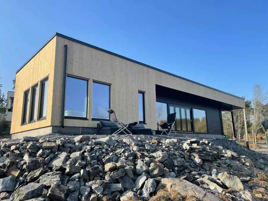 Prefab wooden houses