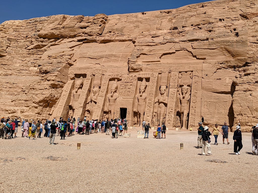 Temple of Queen Nefertari at Abu Simbel
