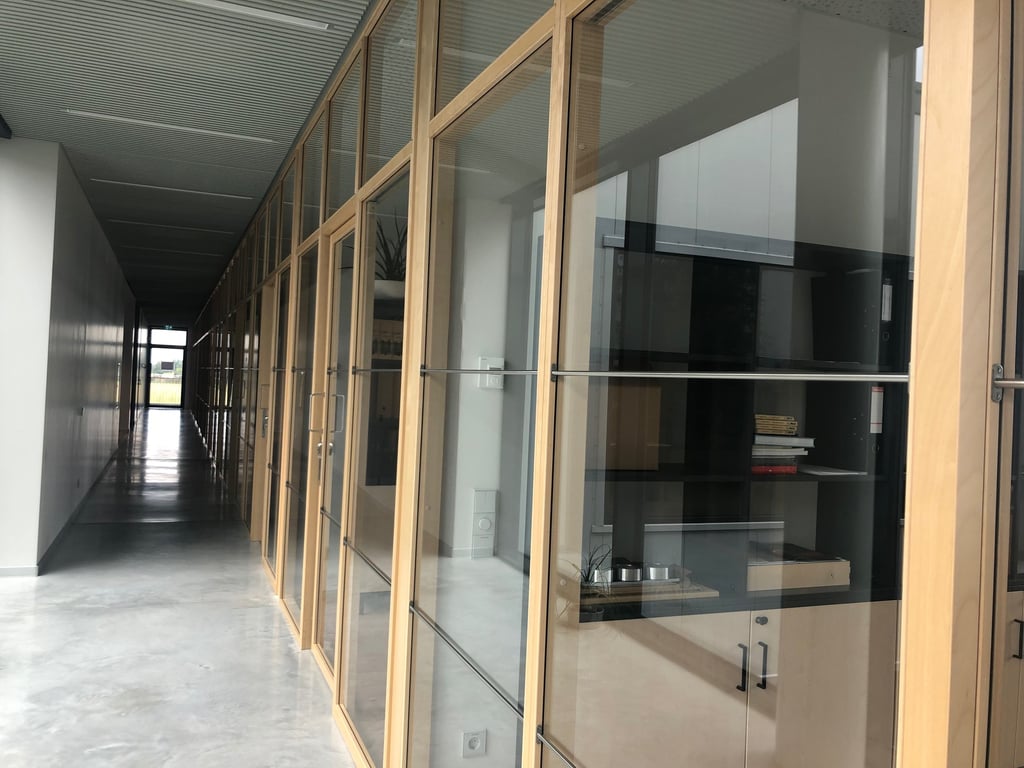 medines akustines pertvaros biurui