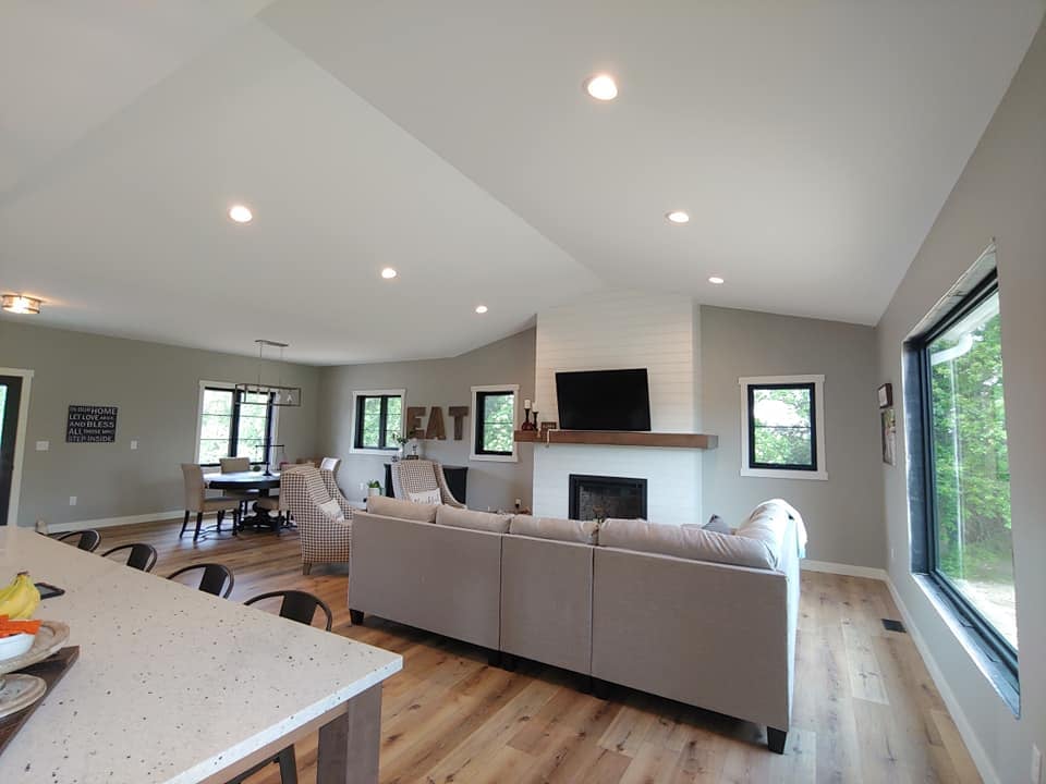 living area remodel spicer mn