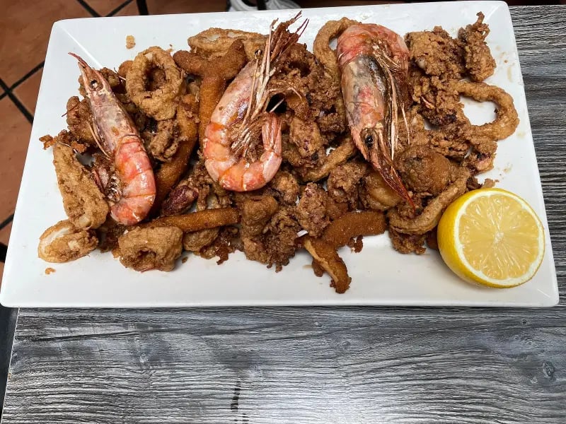 fritura de pescado