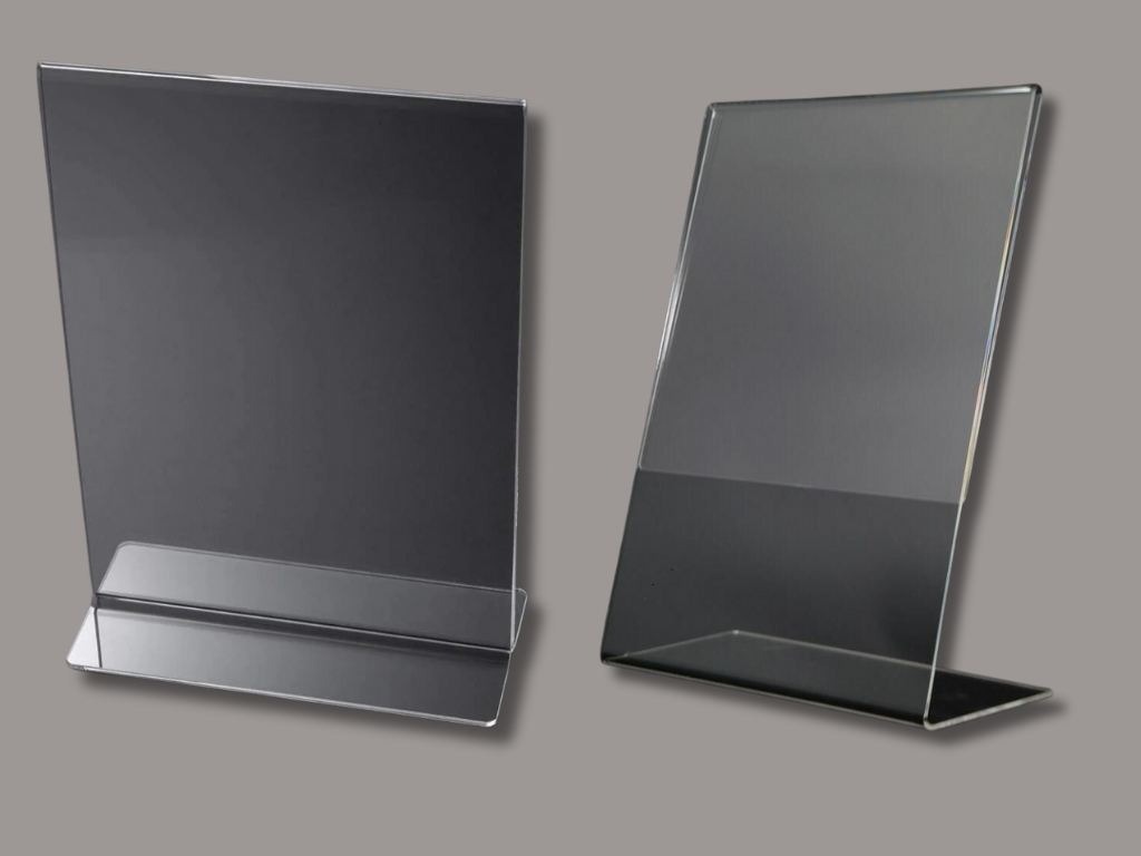acrylic display toppers Type and L type