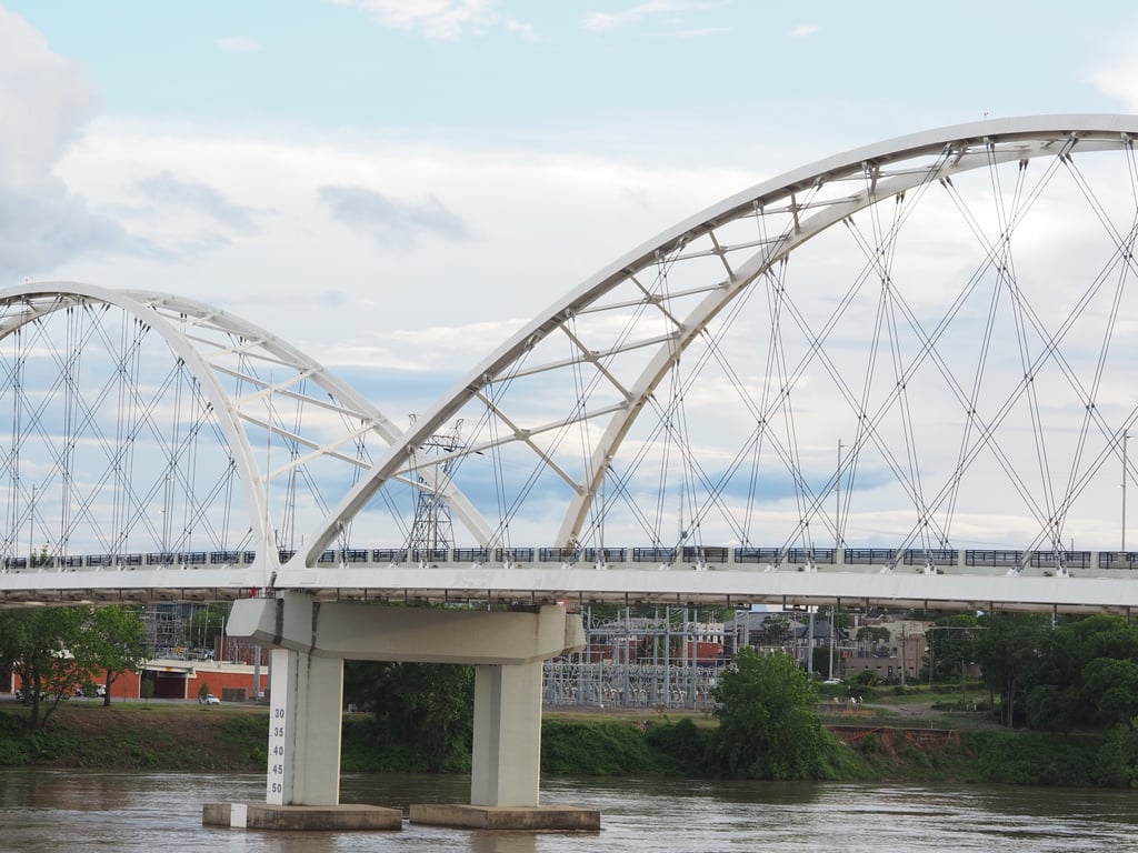 Broadway Bridge in Little Rock, Arkansas
