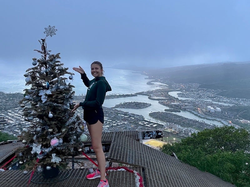 Koko Head Krater Hawai'i O'ahu Weihnachten Annerschtwo