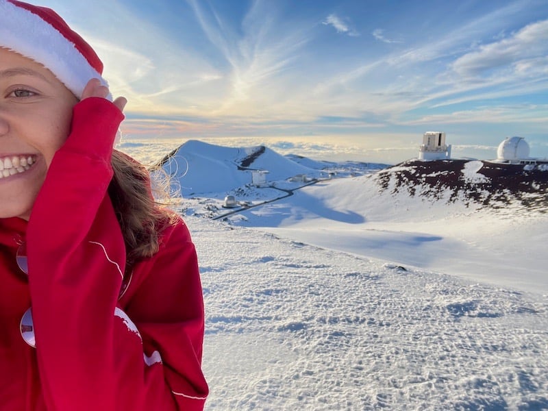 Maunakea Schnee Gipfel Hawai'i Annerschtwo