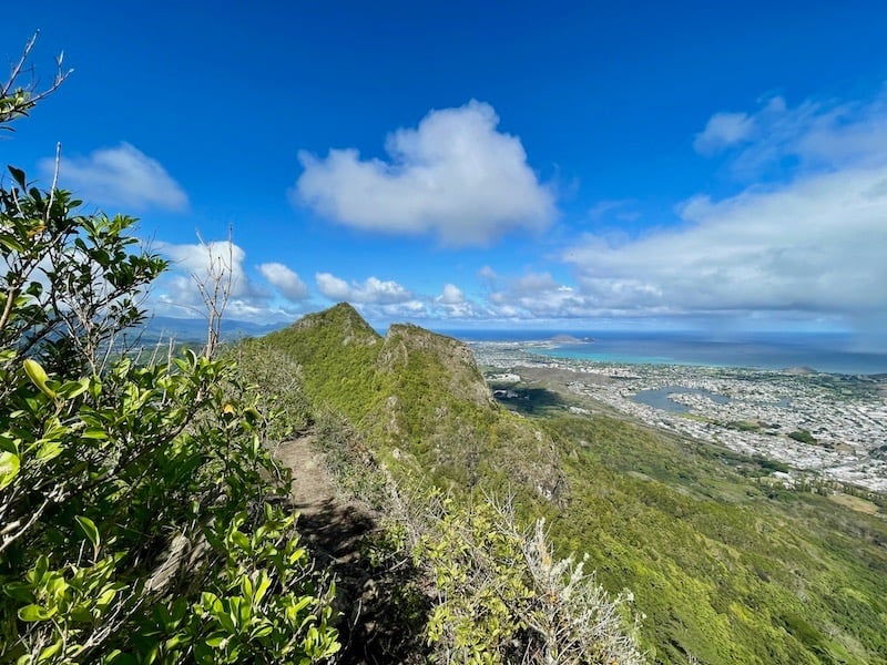 Olomana Trail Three Peaks O'ahu Hawai'i