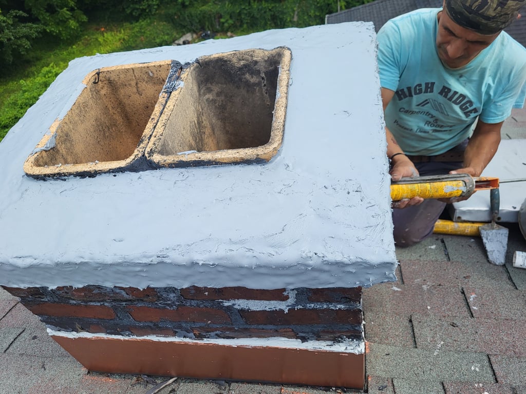 chimney crown repair in fairfield county new york