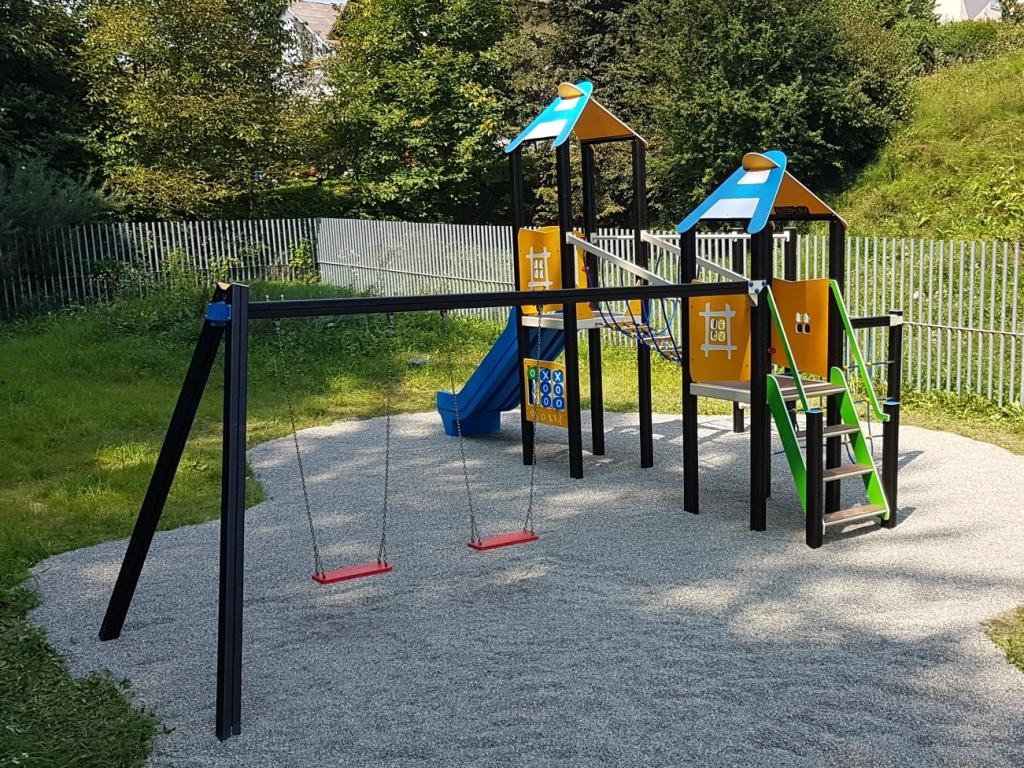 Žaidimų aikštelių kompleksai iš aliuminio