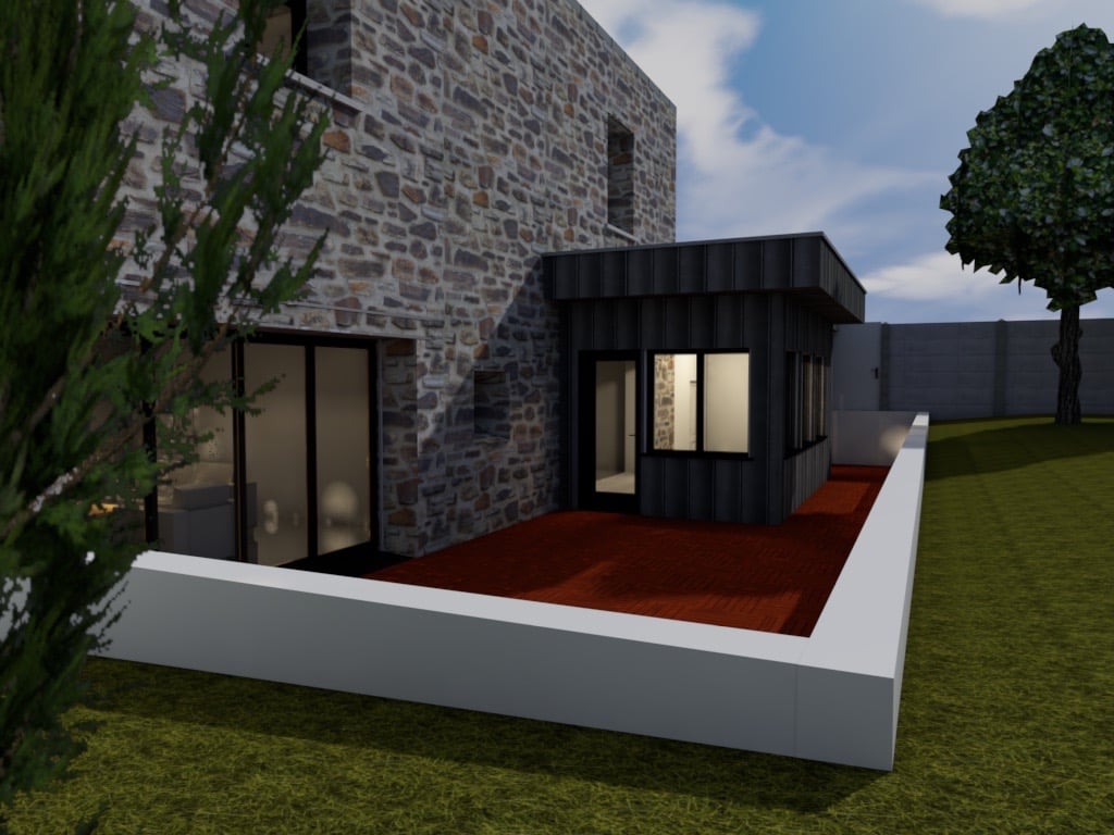 Extension d'une villa