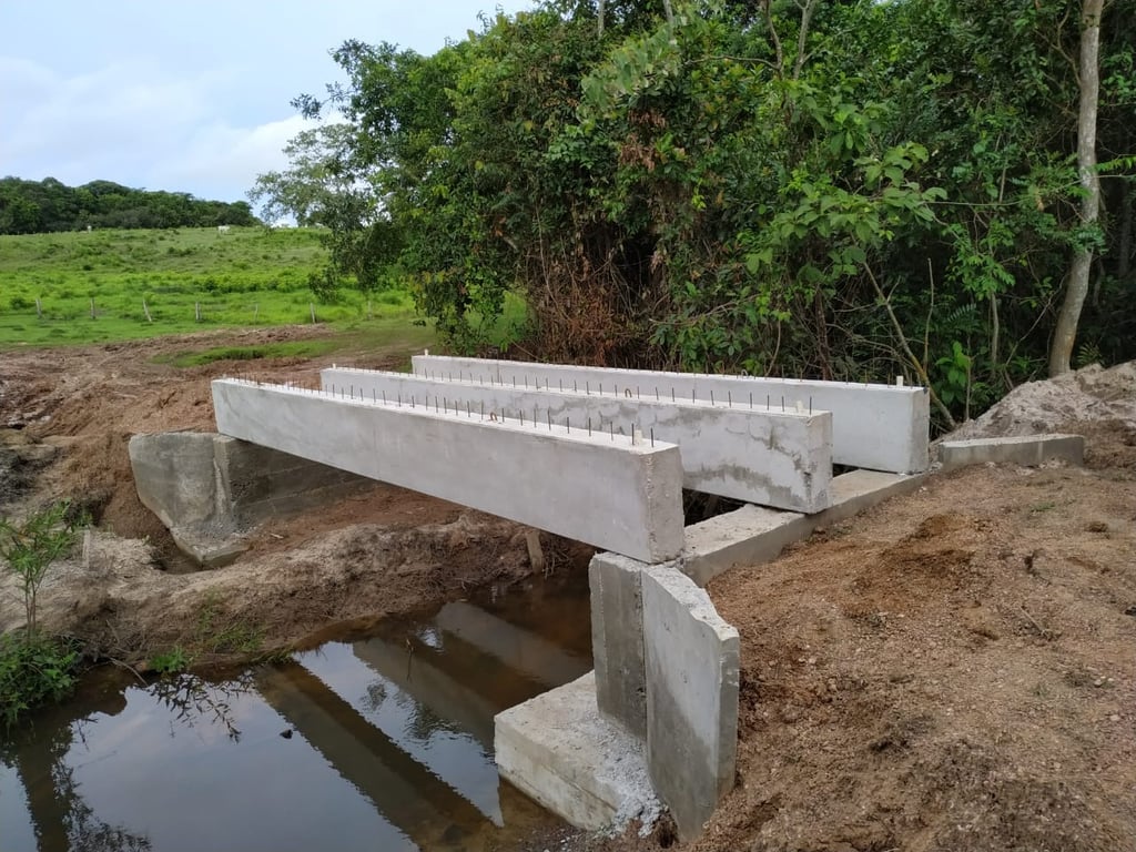 Ponte Pré-Moldada em Mato Grosso
