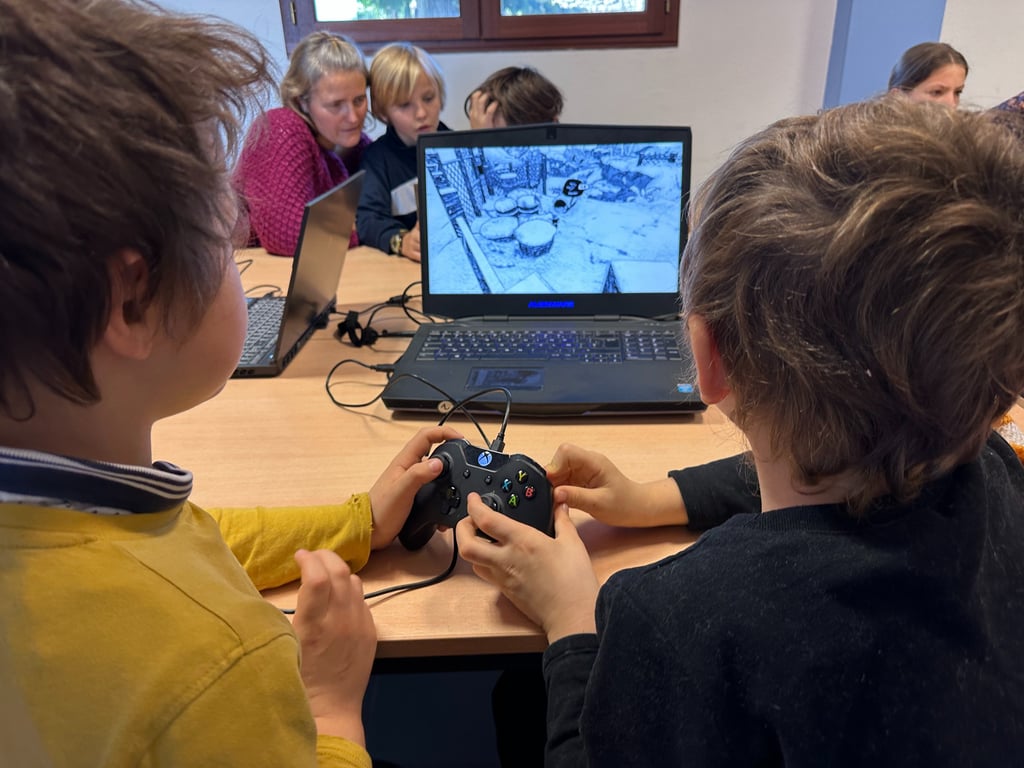 Ateliers jeux vidéo pour le lien social Fred moulin