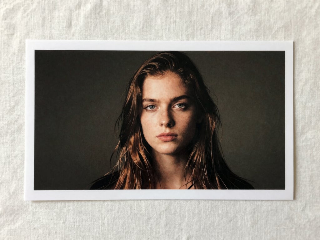 Finished printed piece photographed flat on a pale linen surface under diffused studio light, full bleed visible, clean margins, no hands or props — artifact only