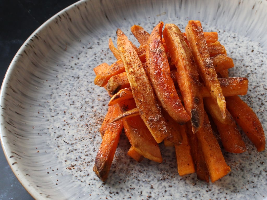 Baked Sweet Potato Fries Seasoned with Plum Powder