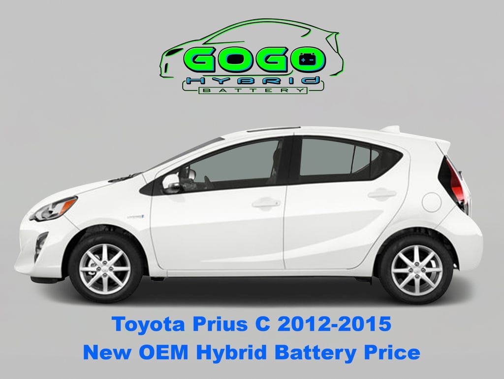 toyota prius c 2012 2013 2014 2015 new oem hybrid battery GoGoHybridBattery.com 