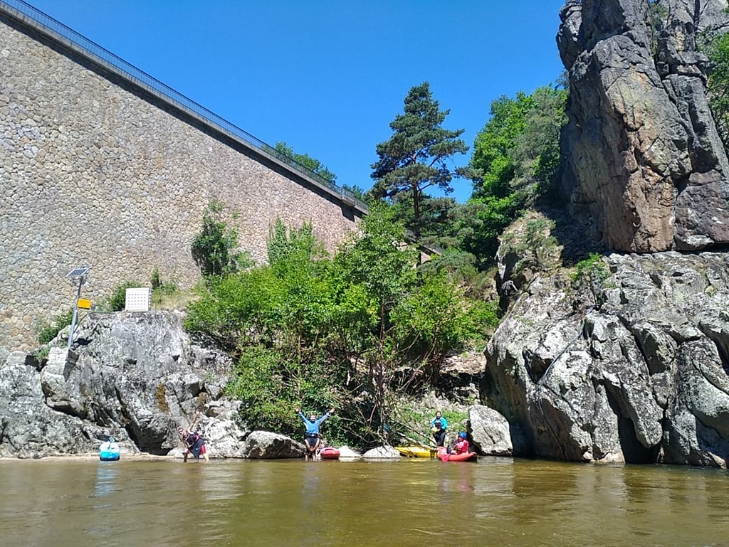 itinérance Allier canoë kayak rivière gorges chapeauroux alleyras monistrol
