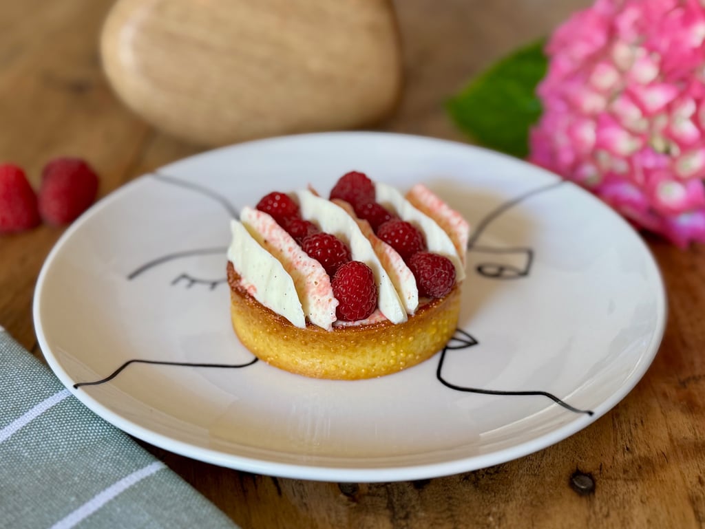 tarte framboise praline