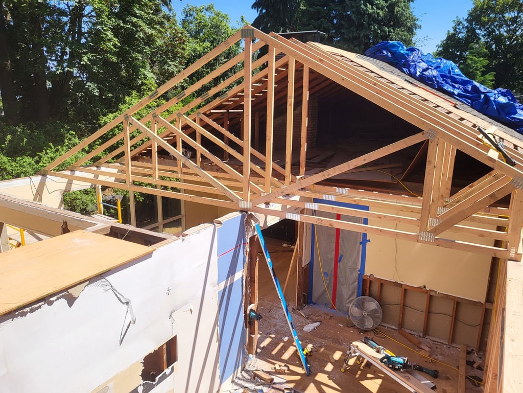 new roof and front porch