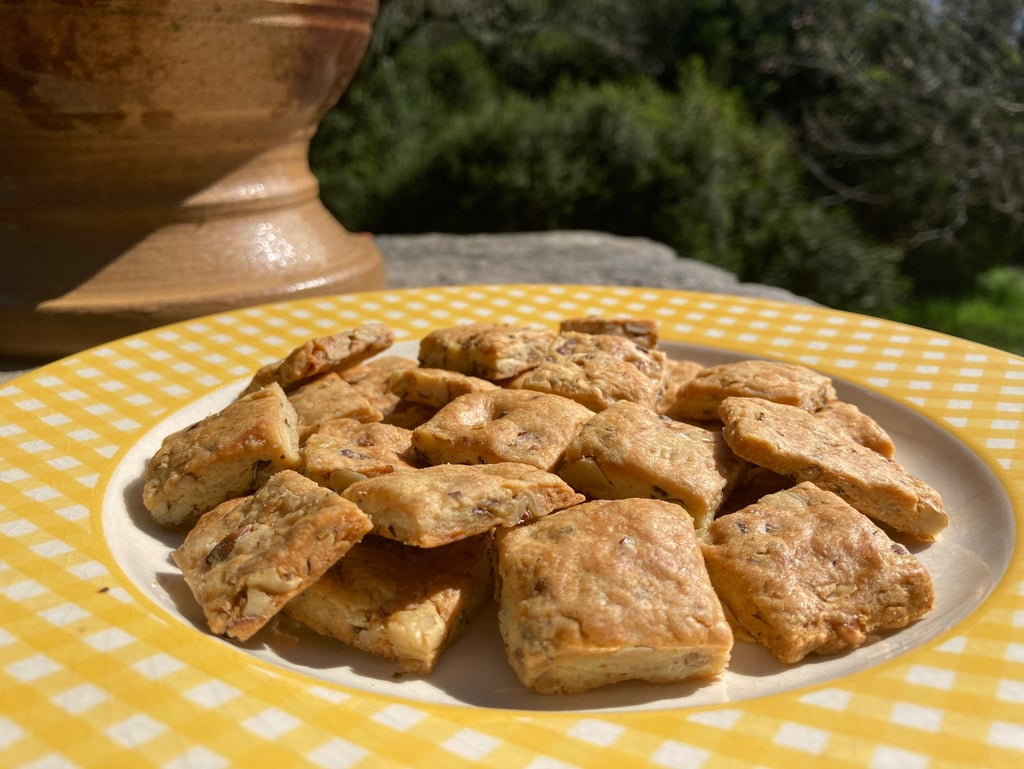 Apéro'noix - sablés noix fromage de la Biscuiterie artisanale de l'Apothicaire