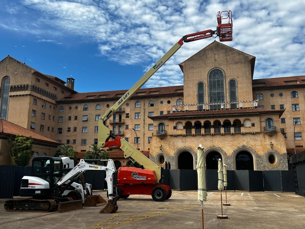 Plataforma elevatória locação Araxá MG