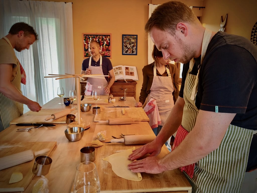 Roll the pasta in Verona