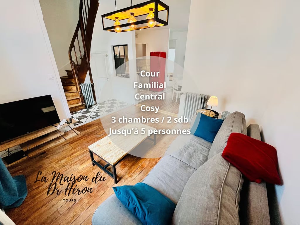Maison à loué Tours centre ville