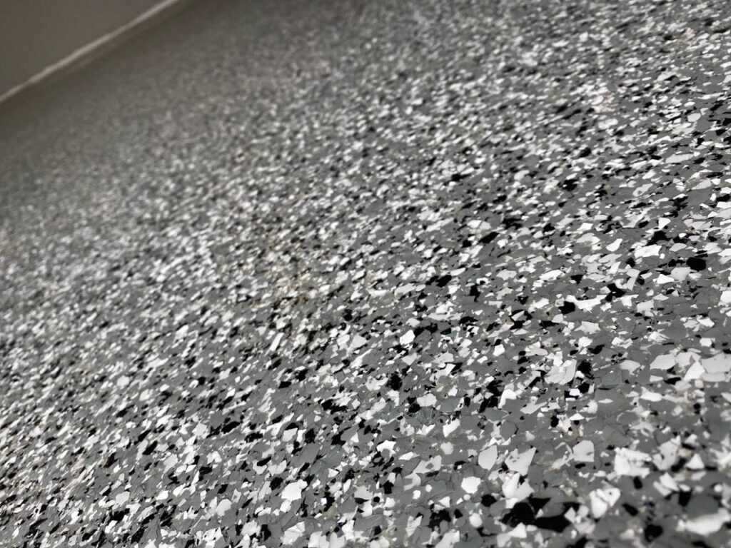 Epoxy Floor in Grand Island home