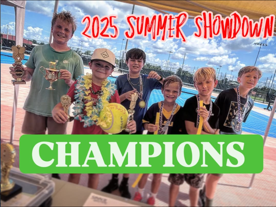 Tennis summer camp winners in Panama City, FL