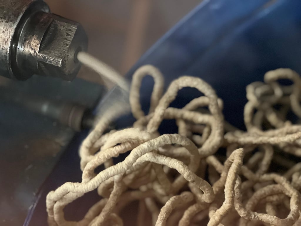 Extrusión de cereal de mezquite