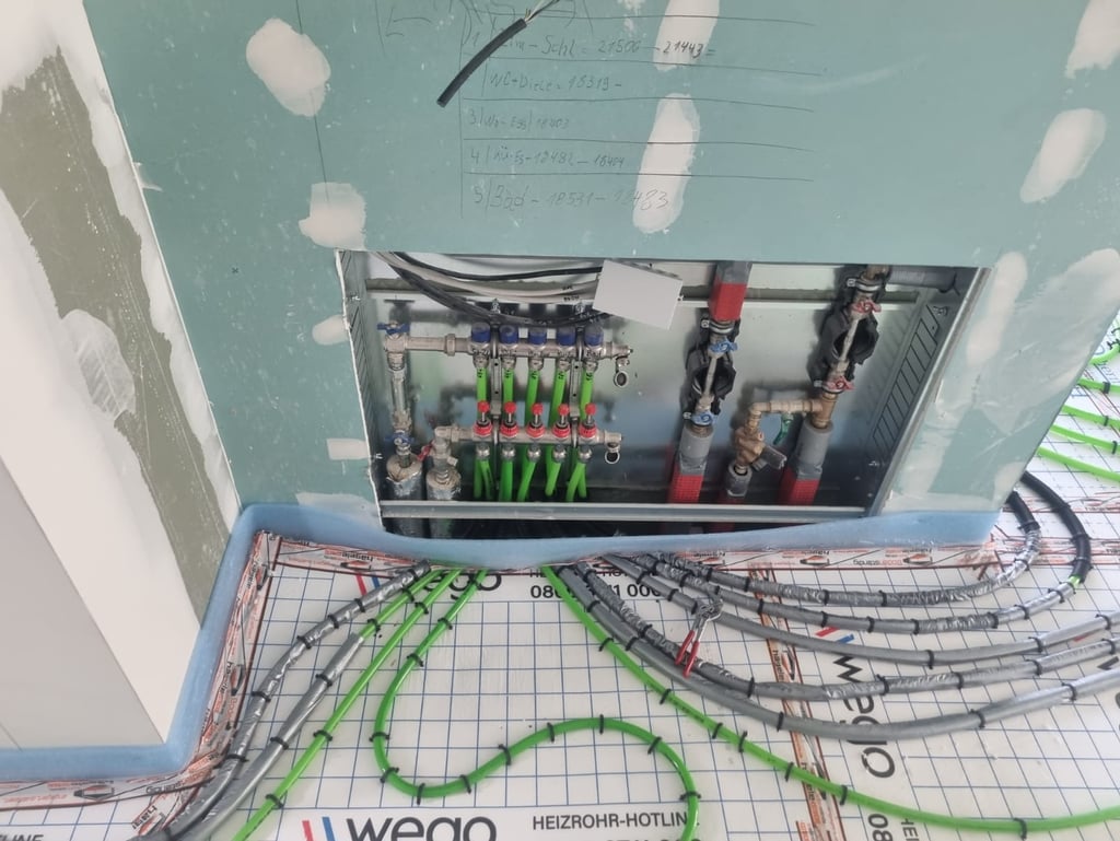 водно подово отопление