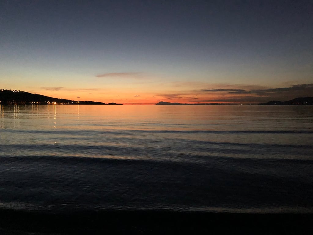Couché de soleil sur l’alamanarre