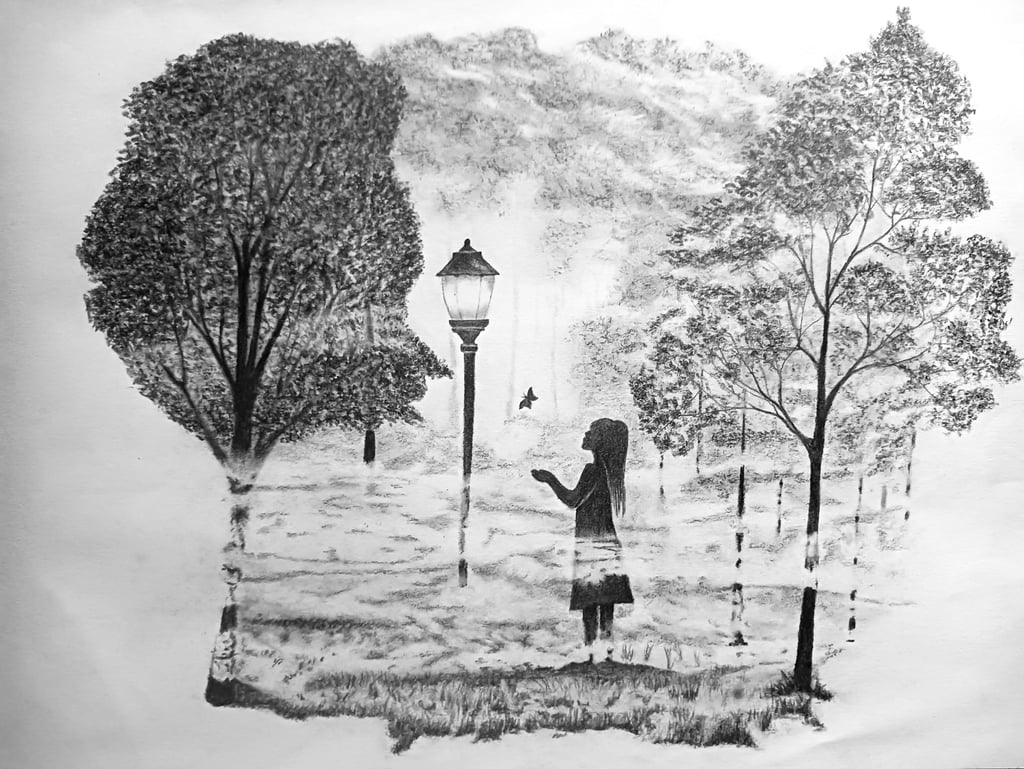Black and White Artist 
