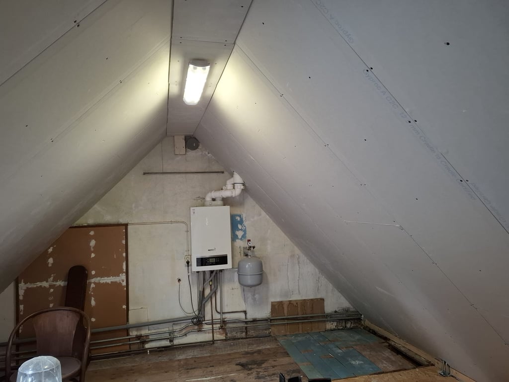 Plafond verlagen Waterman afbouw
