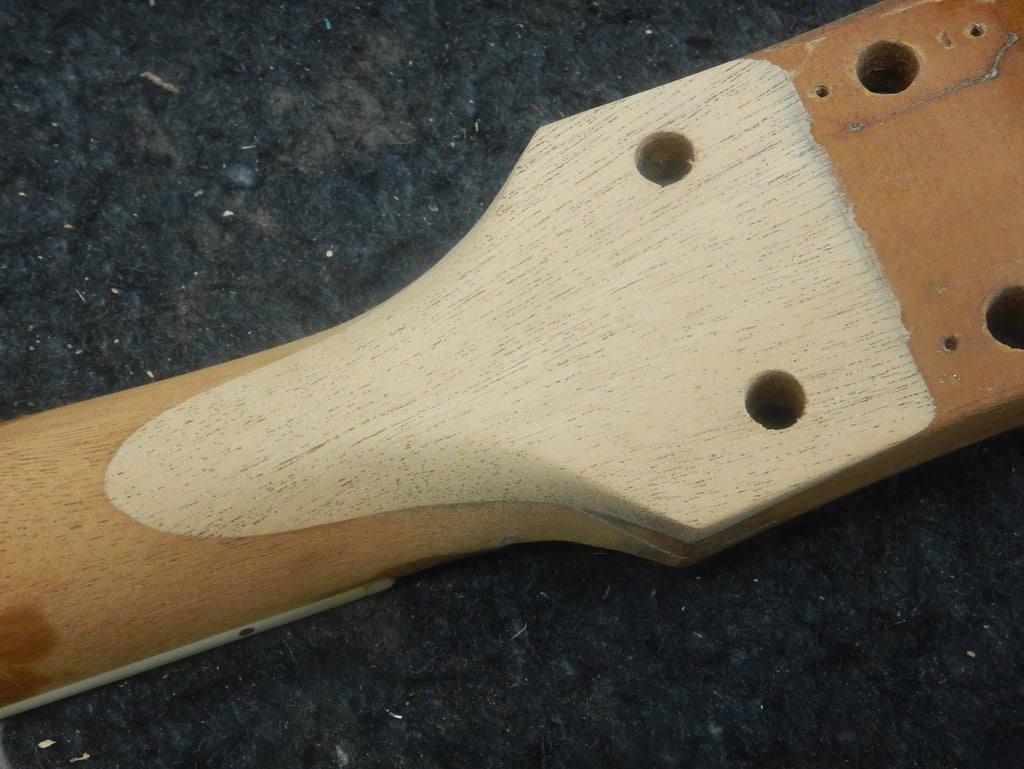 Gibson Headstock Repair