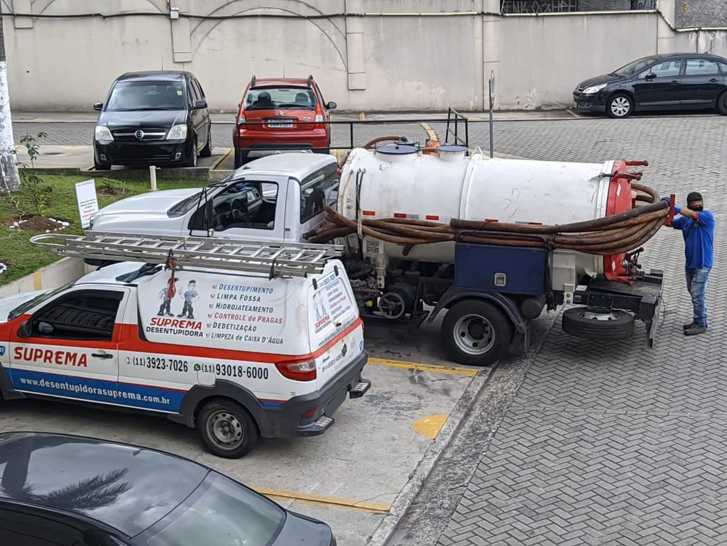 sucção e hidrojateamento