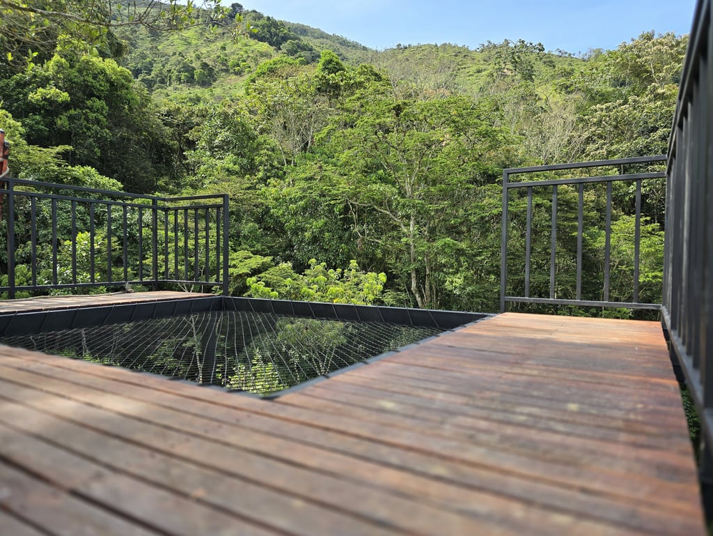 Malla para glamping, malla catamarán