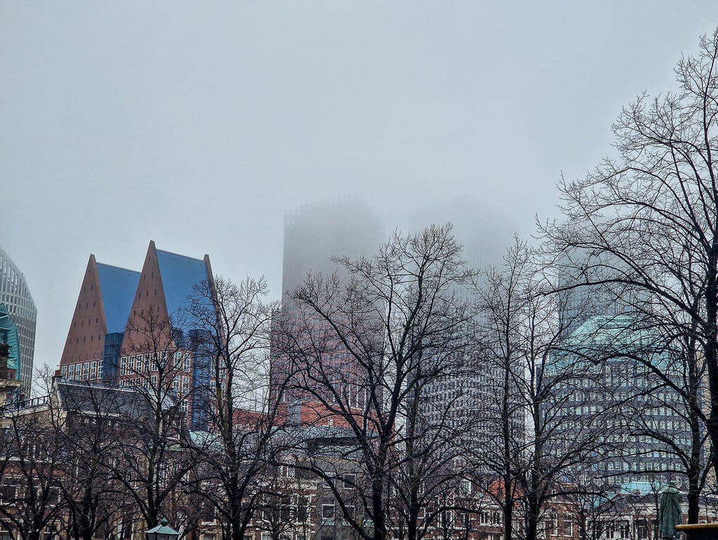 Plein The Hague skyline