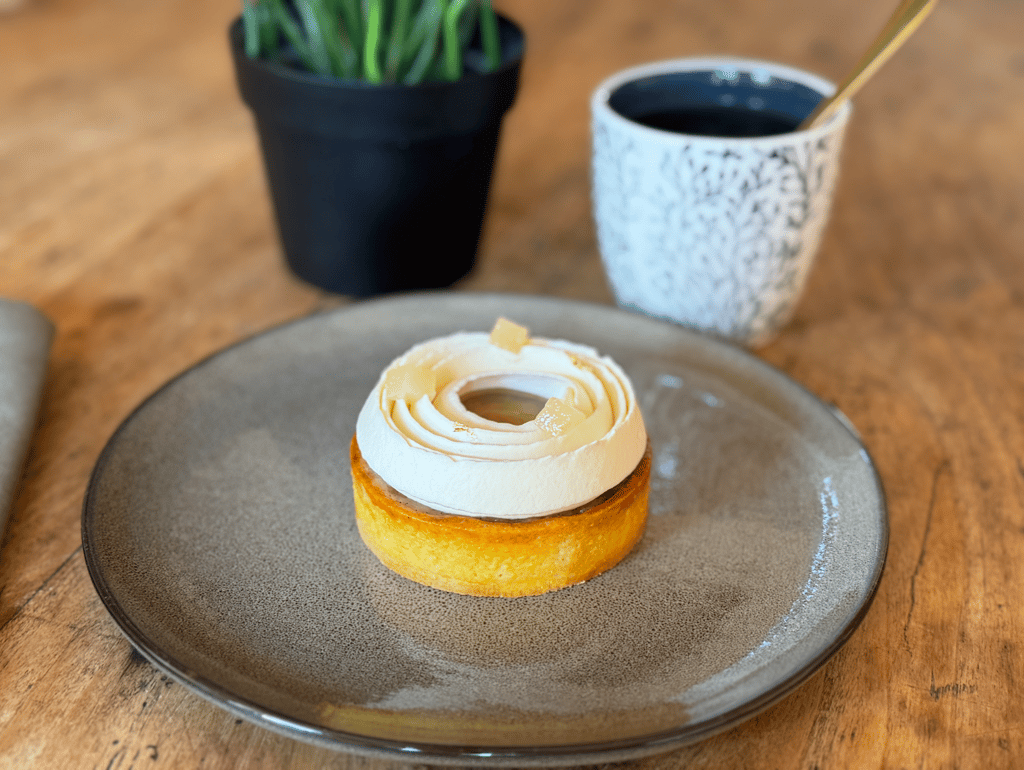 Tarte poire verveine