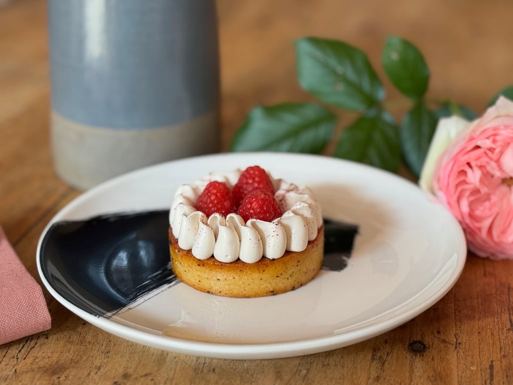 Tarte hibiscus framboise