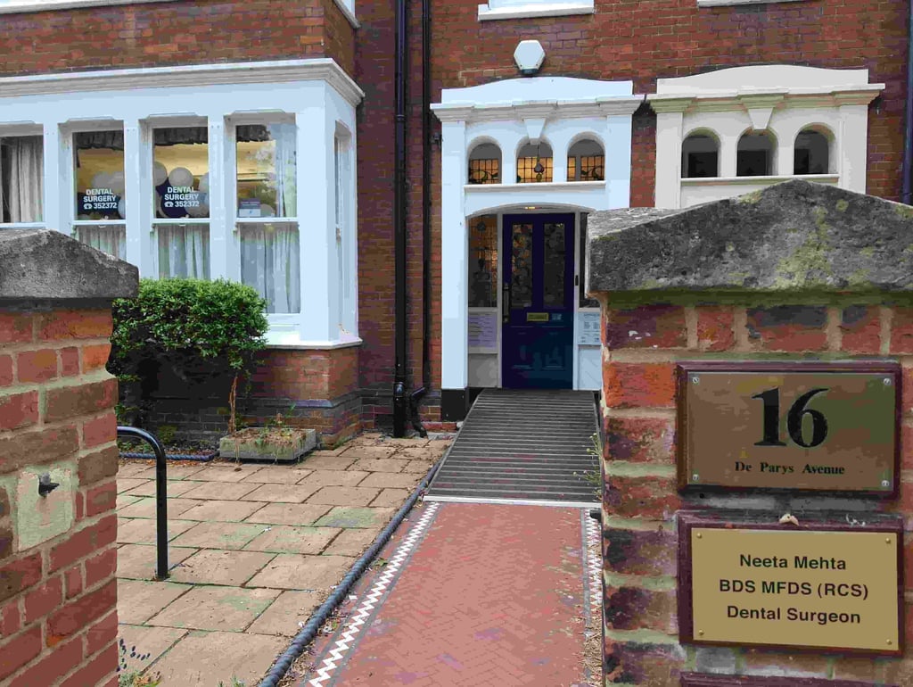 a house with a number of signs on it