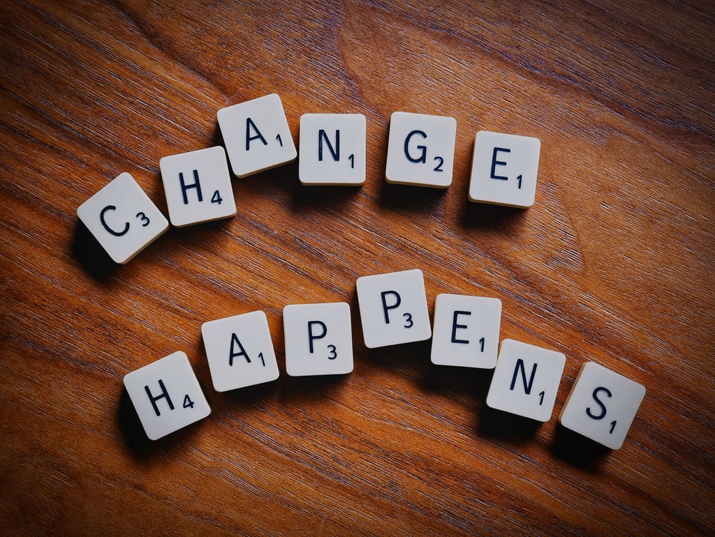 Change Happens. Try coaching.