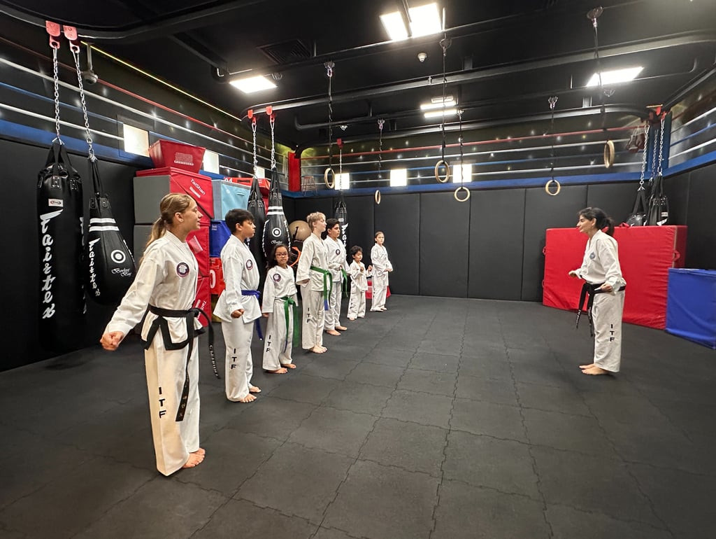 ITF Hwa Rang class in Dubai Silicon Oasis