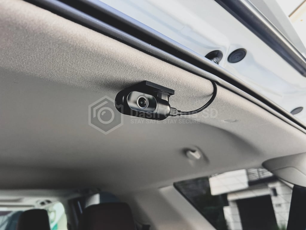 Rear dash camera on Toyota 4runner