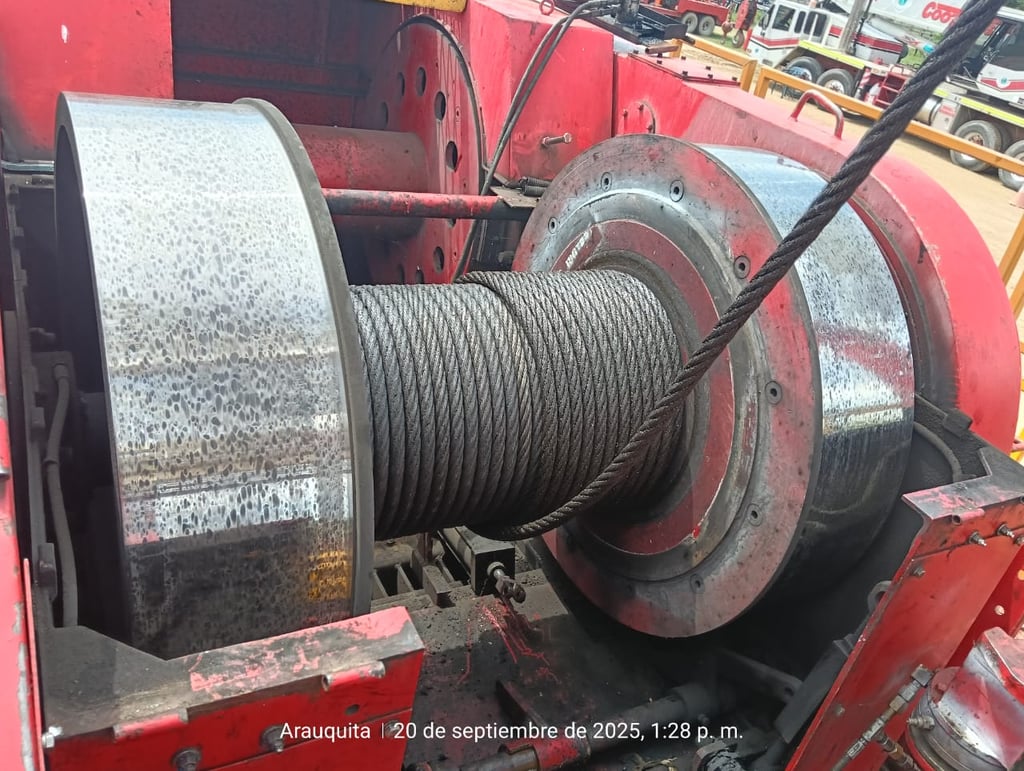 Ring blade de drawwork malacate workover o perforaciòn